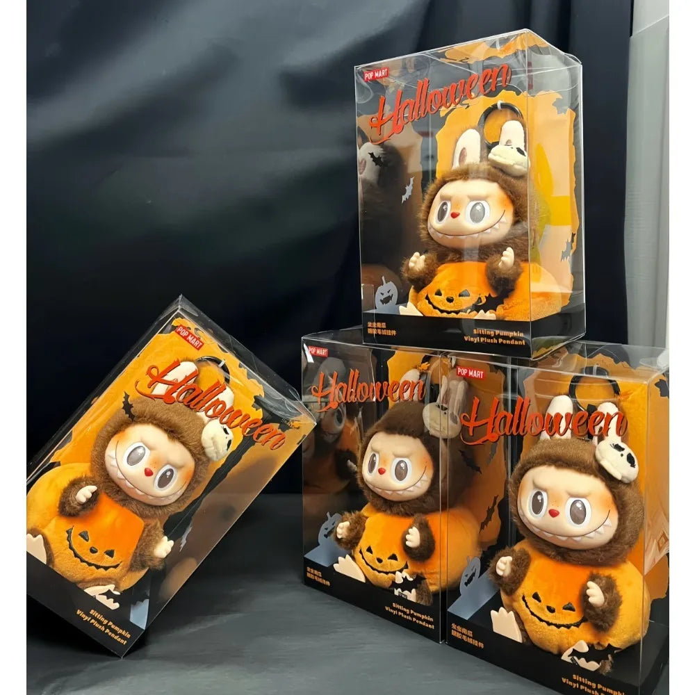 Figurine Labubu Citrouille – Édition Halloween