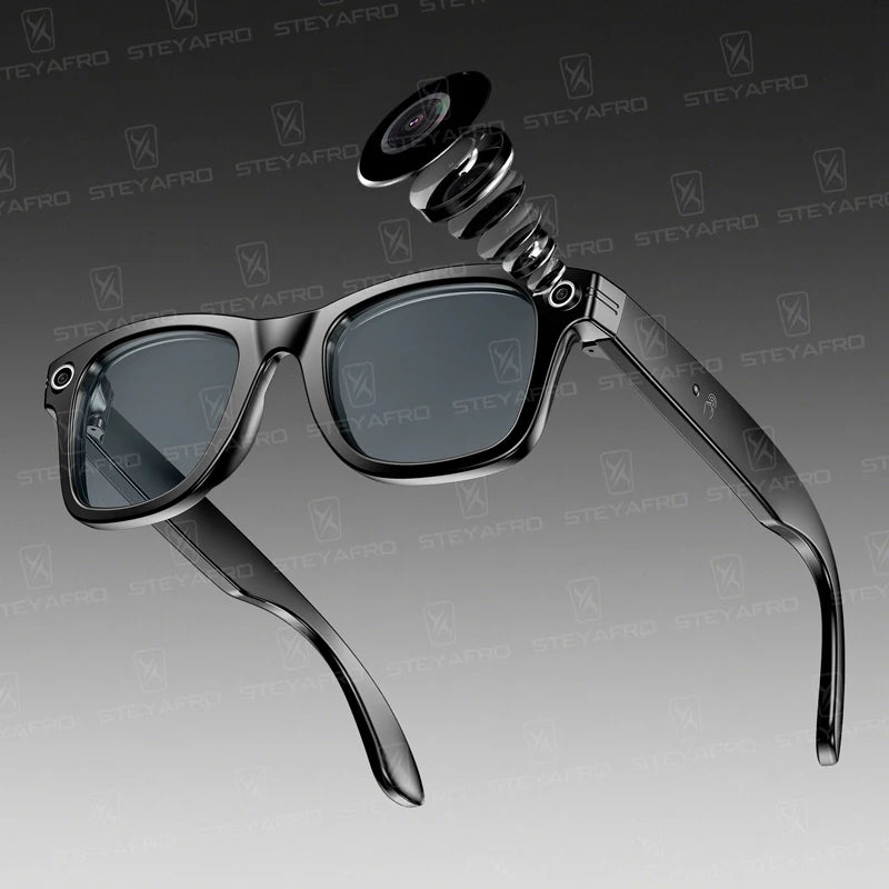 Lunettes Caméra Intelligentes – Appels, Musique & Photos HD