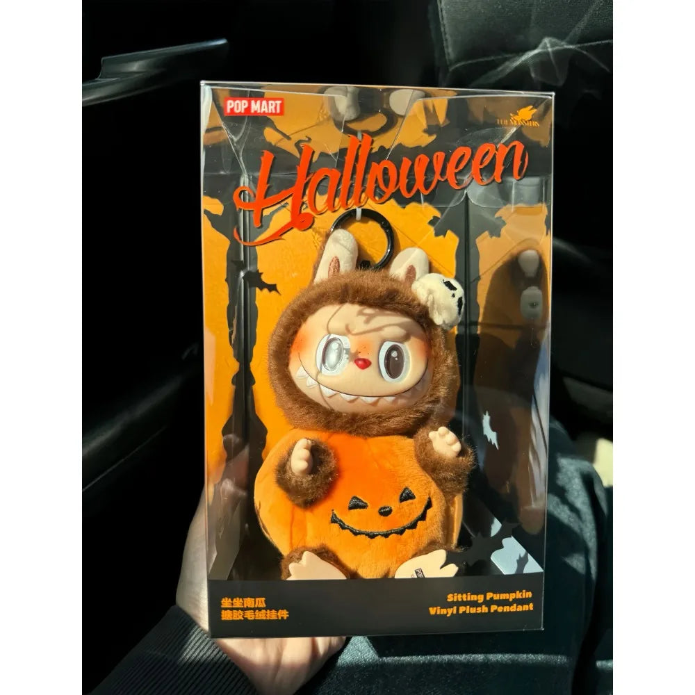 Figurine Labubu Citrouille – Édition Halloween
