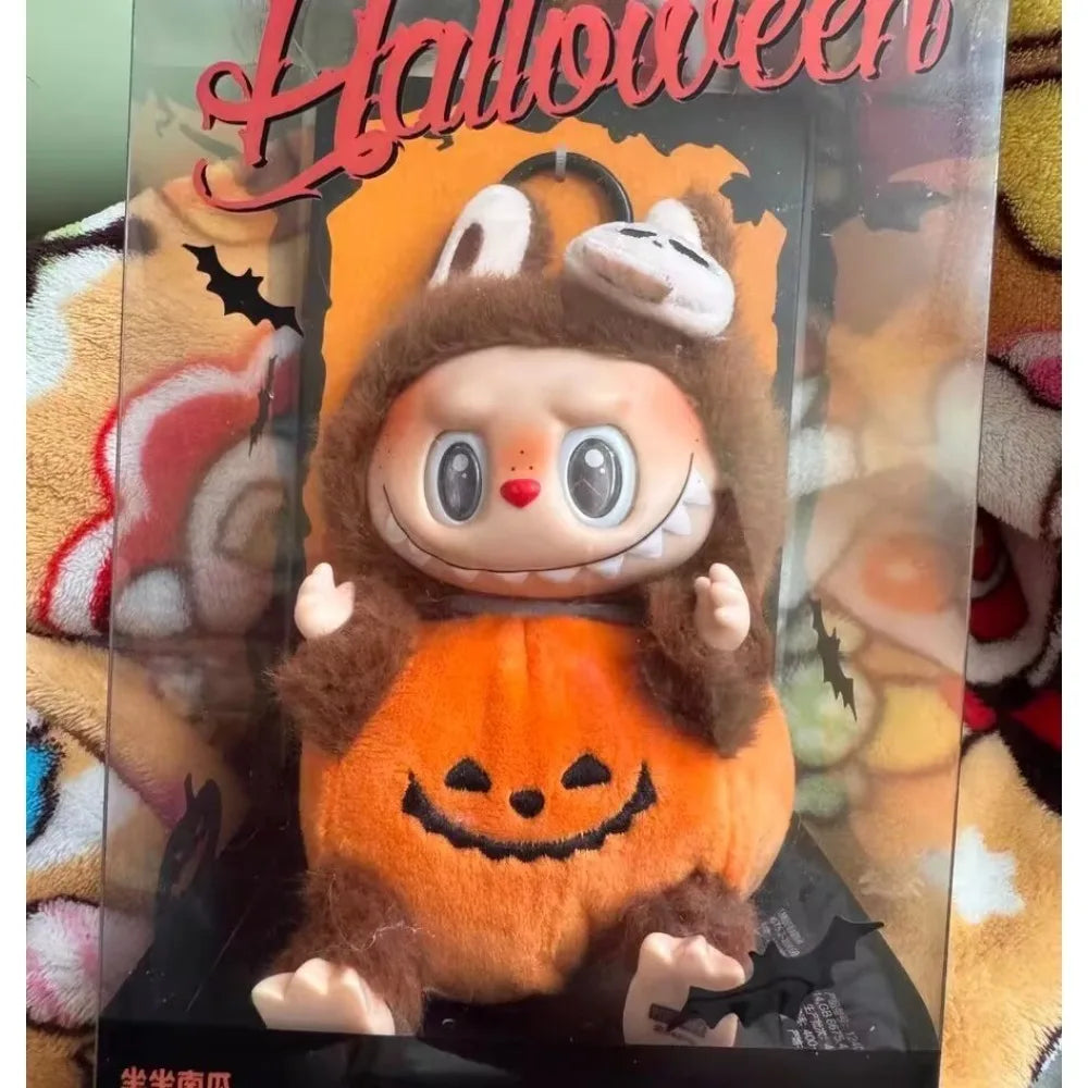 Figurine Labubu Citrouille – Édition Halloween