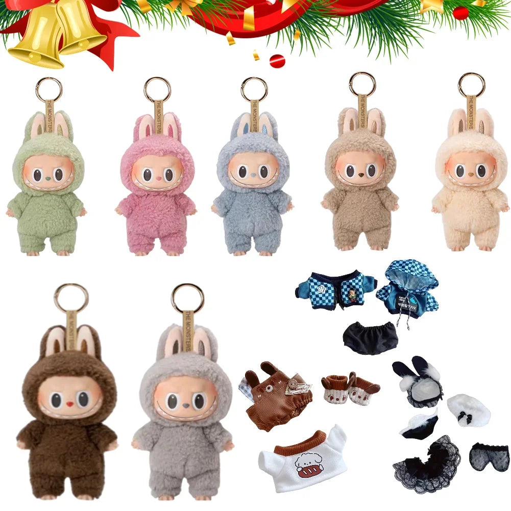 Labubu Peluche Kawaii – Porte-clés Monstre Vinyle pour Sac ou Clés