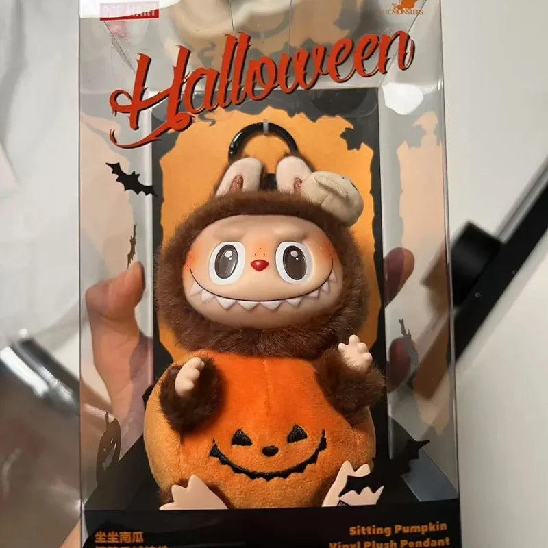 Figurine Labubu Citrouille – Édition Halloween