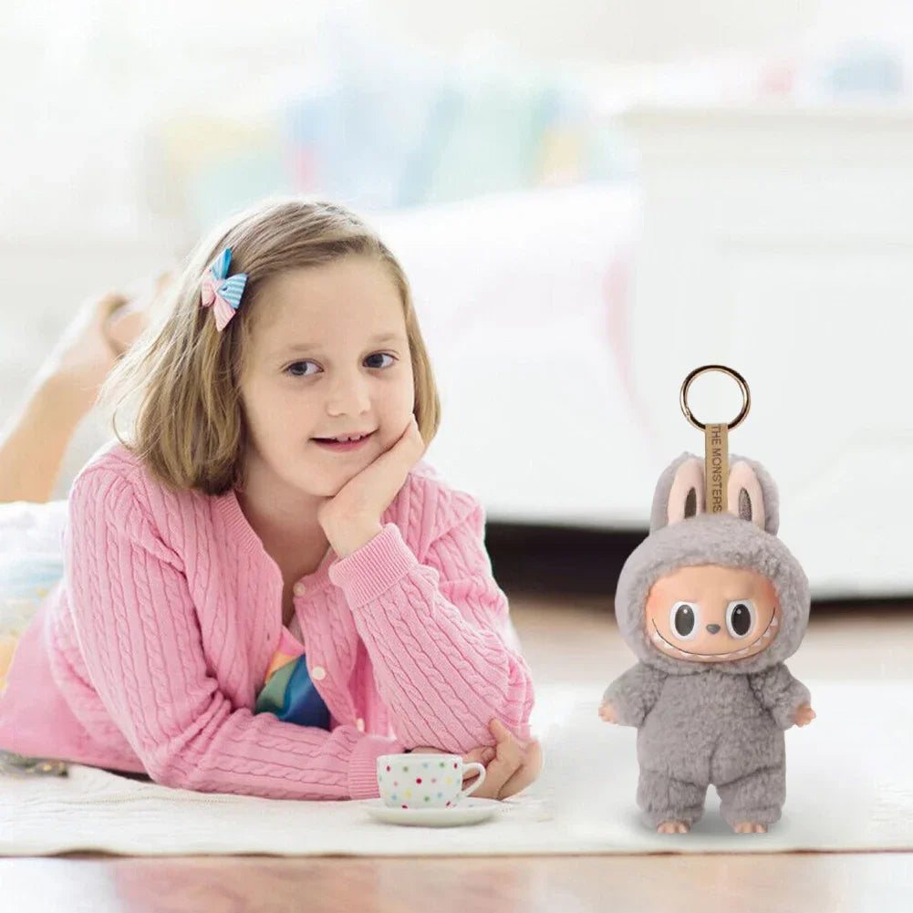 Labubu Peluche Kawaii – Porte-clés Monstre Vinyle pour Sac ou Clés