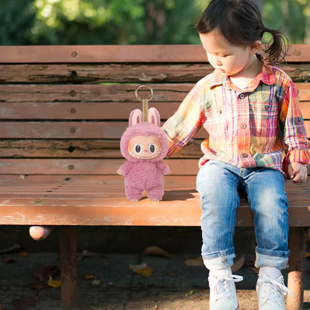 Labubu Peluche Kawaii – Porte-clés Monstre Vinyle pour Sac ou Clés