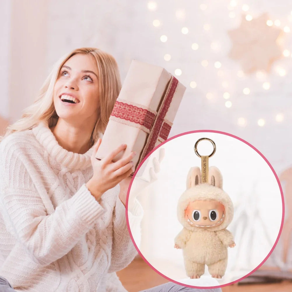 Labubu Peluche Kawaii – Porte-clés Monstre Vinyle pour Sac ou Clés