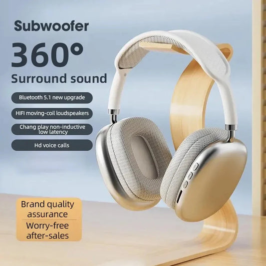 🎧 Casque Bluetooth P9 Sans Fil - Son 360°, Micro Intégré & Réduction de Bruit