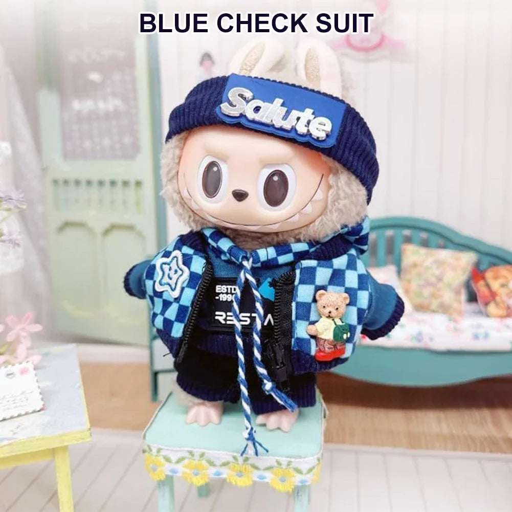 Labubu Peluche Kawaii – Porte-clés Monstre Vinyle pour Sac ou Clés