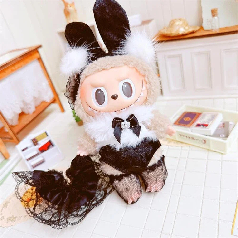 Labubu Peluche Kawaii – Porte-clés Monstre Vinyle pour Sac ou Clés