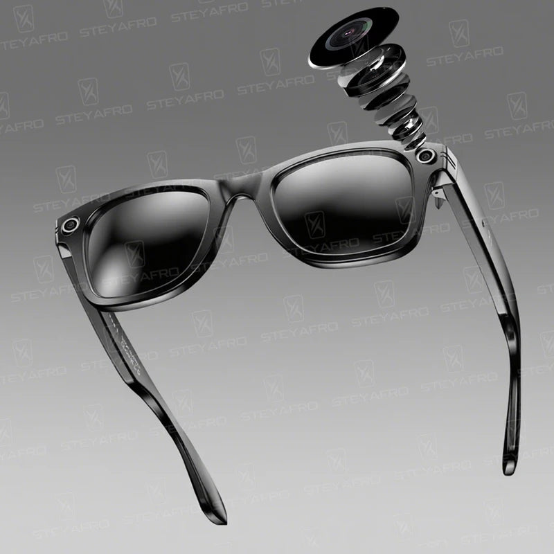 Lunettes Caméra Intelligentes – Appels, Musique & Photos HD